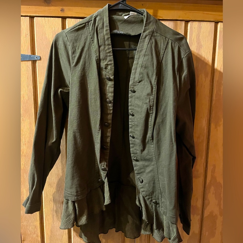 Simply Noelle Green Jacket